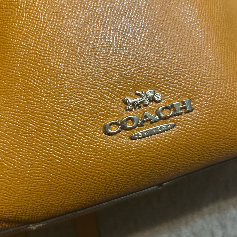 Coach Vibrant Orange Backpack - Picture 5 of 5